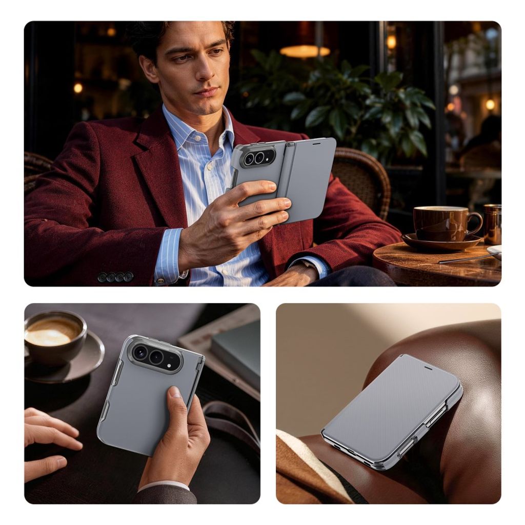 Dux Ducis iPhone Duo Etui Fort Series Grå