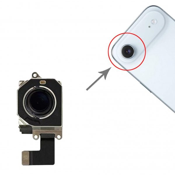 Bagerste Original Kamera til iPhone 17 Air