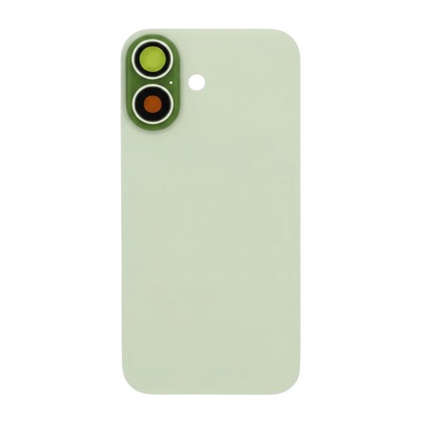 Bagsideglas med smådele til iPhone 17 - Grøn
