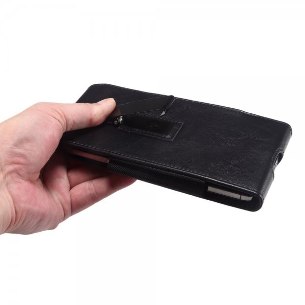 Bæltetaske til Mobiltelefon 6.2-6.5" Sort