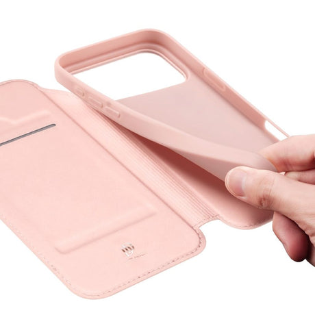 Dux Ducis iPhone 17 Pro/iPhone 18 Pro Cover Skin Pro Series Lyserød
