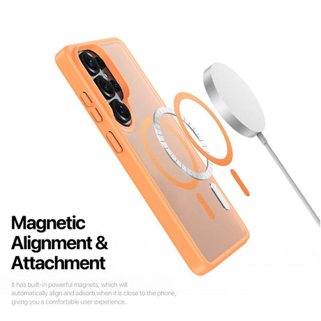 Dux Ducis Samsung Galaxy S26 Ultra Cover Yind Series MagSafe Orange