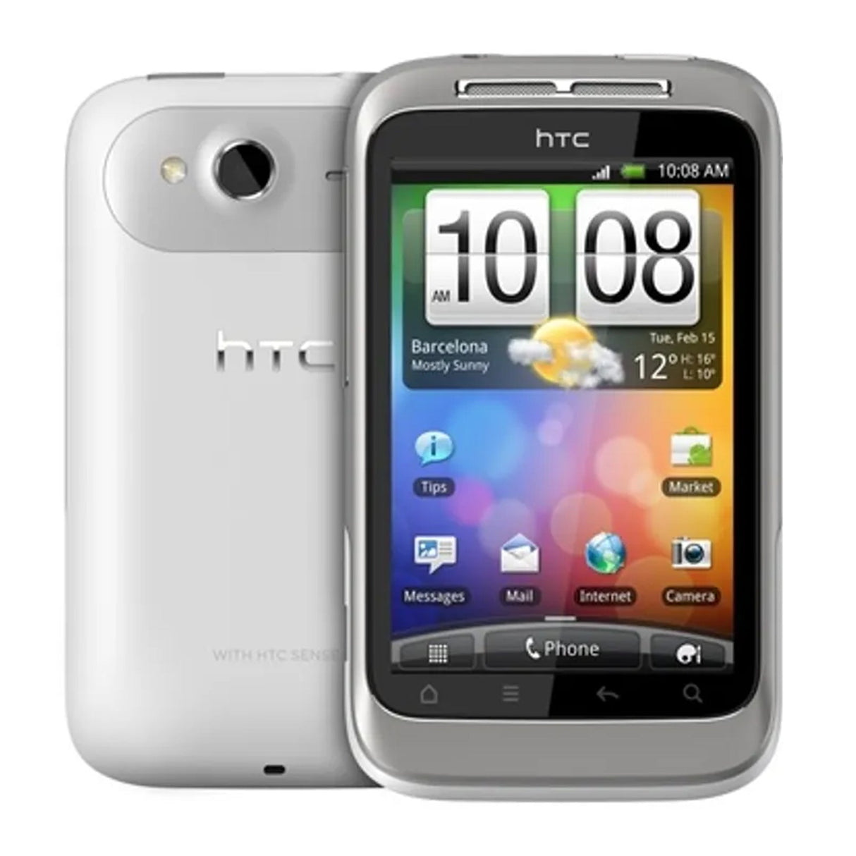 Brugt HTC Wildfire S 512MB Hvid – God stand