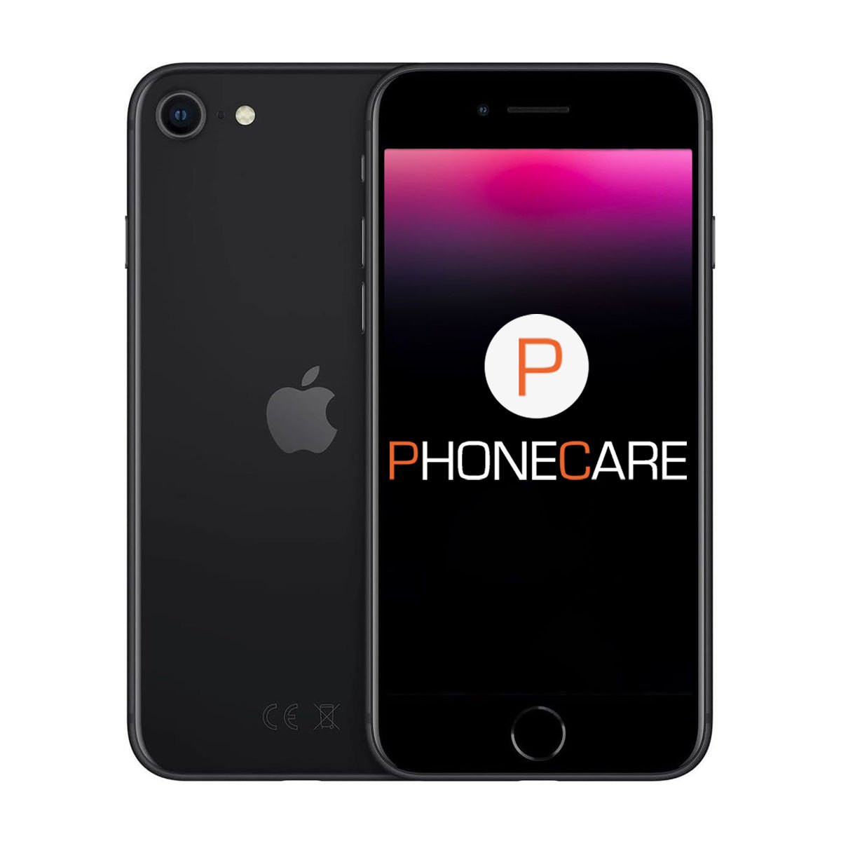 Brugt iPhone SE 2020 128GB Sort – God stand