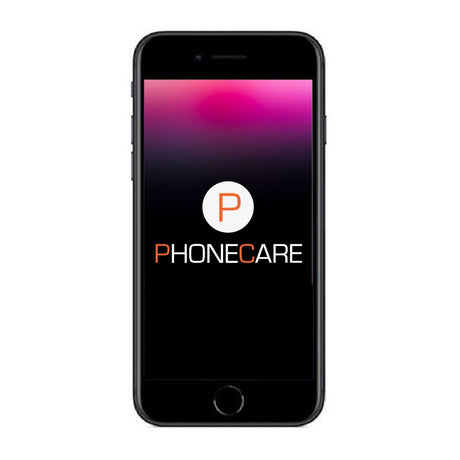 Brugt iPhone SE 2022 64GB Midnat – God stand