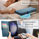 CaseMe Samsung Galaxy S24 Ultra Etui 023 Series Blå