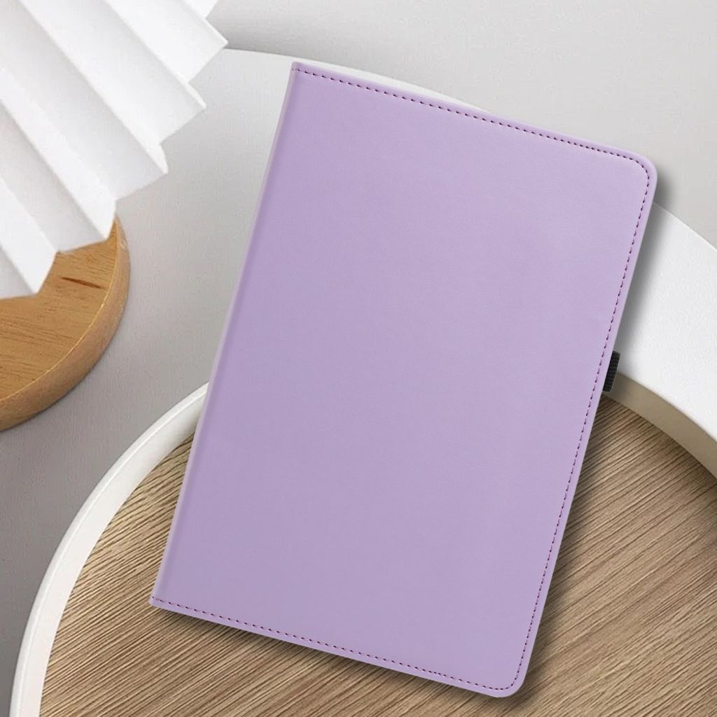 Samsung Galaxy Tab S12 Plus Etui 360 Grader Vridbar Lilla
