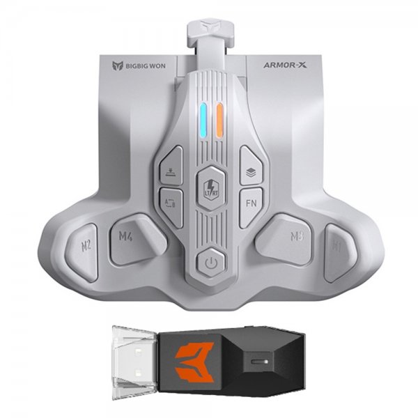 BIGBIG WON ARMOR-X Pro Tilbageknapmodul til Gamecontroller Hvid