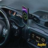 Aqiila Bilholder med Trådløs opladning Chargebird QC1 Qi2 MagSafe 15W
