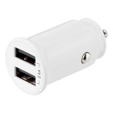 Deltaco Billader 12W Dobbelt USB-A Hvid