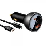 Baseus Biloplader Digital Display PD3.1 Dual Cast Biloplader 140W