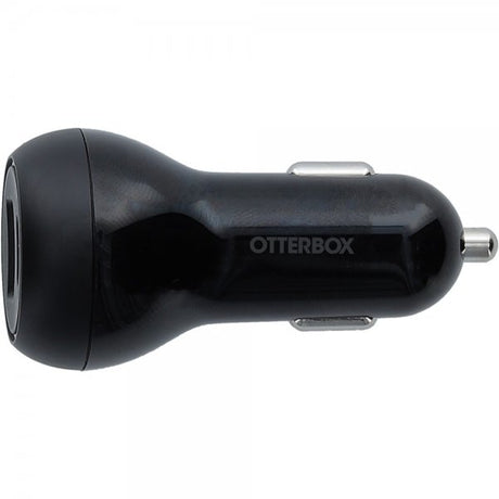 Otterbox Biloplader USB-C 20W & USB-A 12W Sort