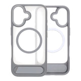 iPhone 17 Cover med Stativ MagSafe Grå