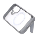 iPhone 17 Cover med Stativ MagSafe Grå