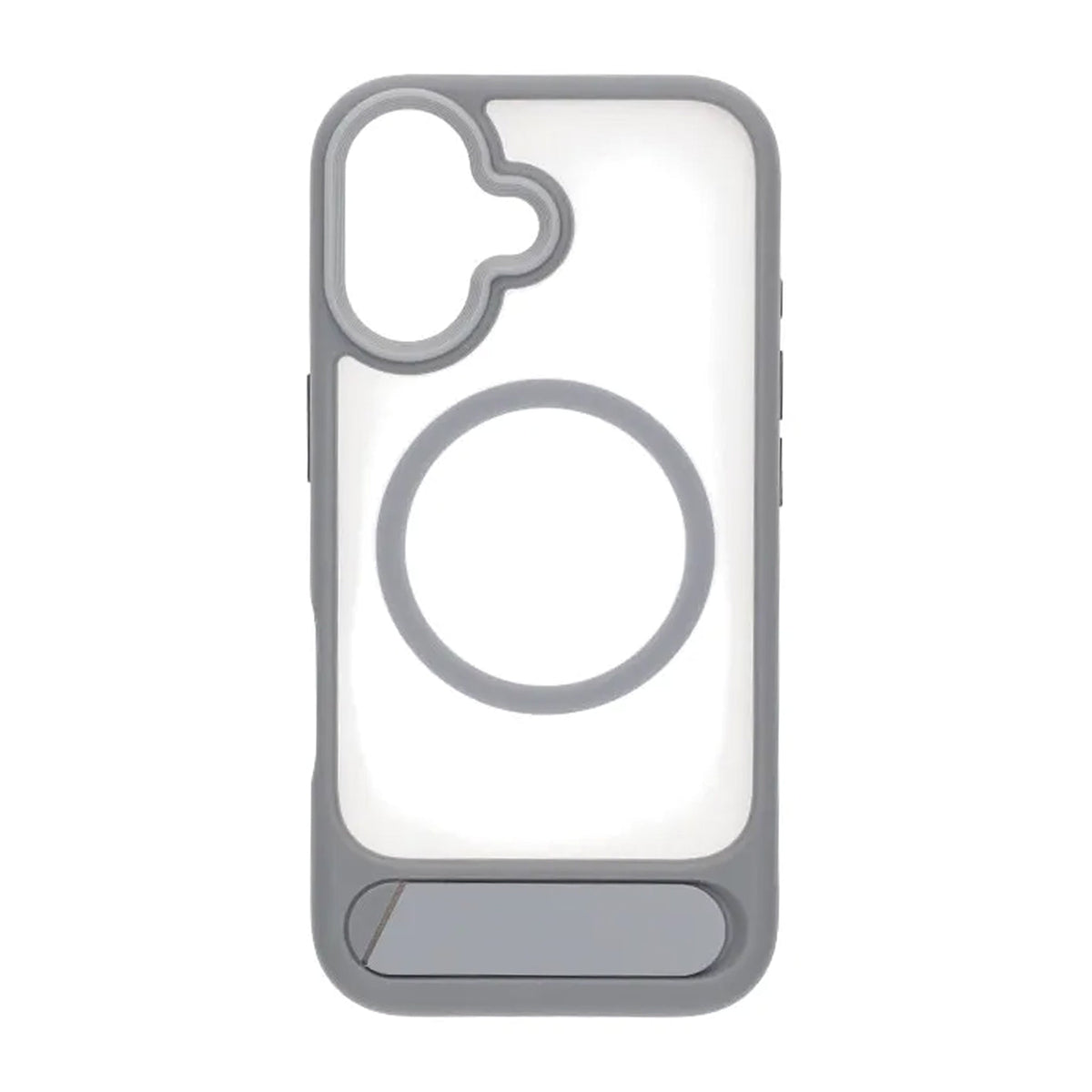 iPhone 17 Cover med Stativ MagSafe Grå