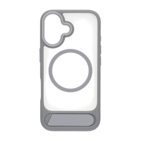iPhone 17 Cover med Stativ MagSafe Grå