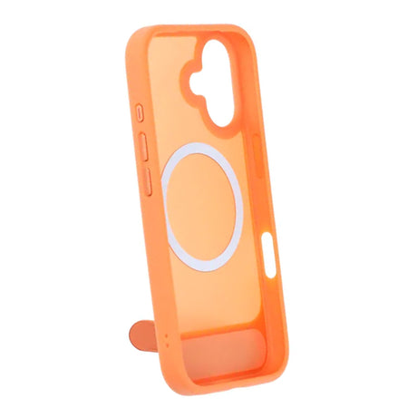 iPhone 17 Cover med Stativ MagSafe Orange