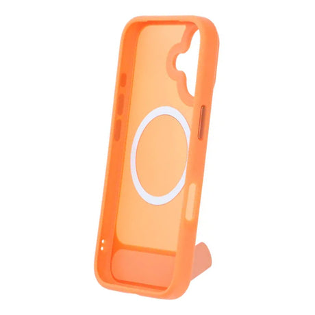 iPhone 17 Cover med Stativ MagSafe Orange
