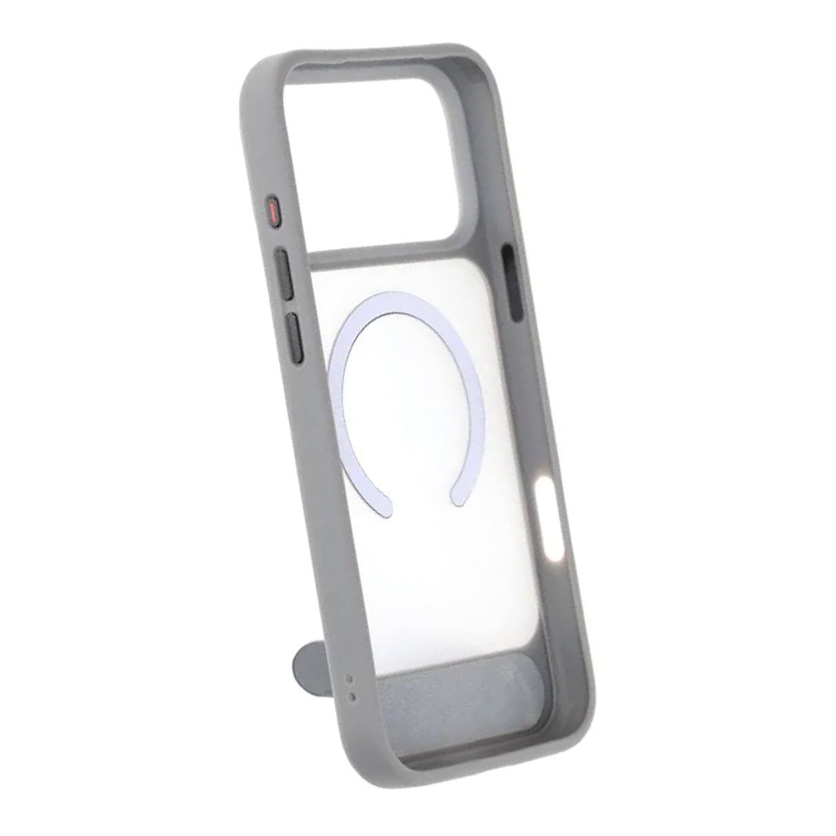 iPhone 17 Pro Max Cover med stativ MagSafe Grå
