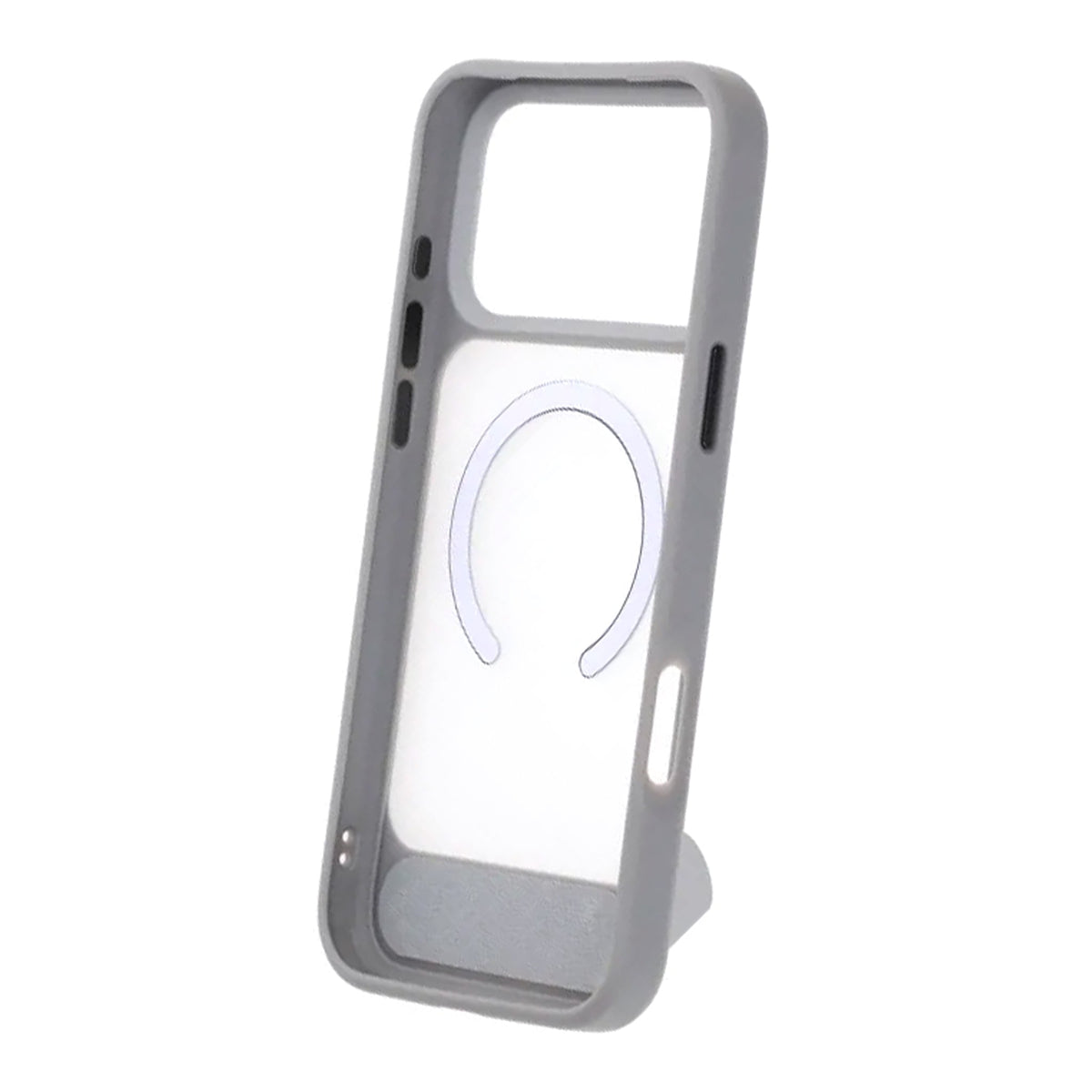 iPhone 17 Pro Max Cover med stativ MagSafe Grå