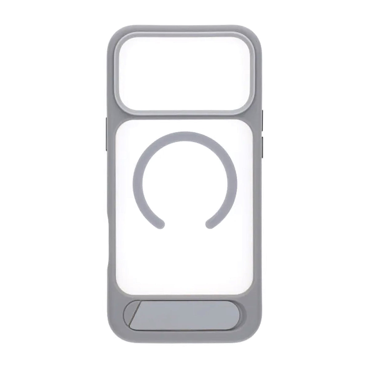 iPhone 17 Pro Max Cover med stativ MagSafe Grå