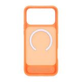 iPhone 17 Pro Max Cover med stativ MagSafe Orange