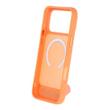 iPhone 17 Pro Max Cover med stativ MagSafe Orange