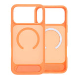 iPhone 17 Pro Cover med stativ MagSafe Orange