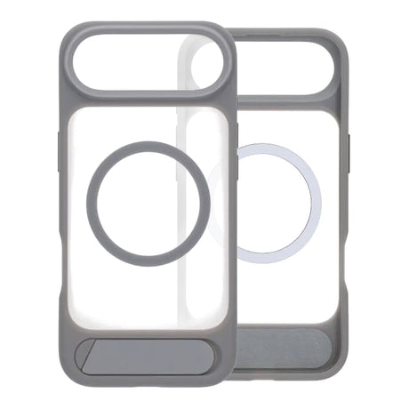 iPhone Air Cover med stativ MagSafe Grå
