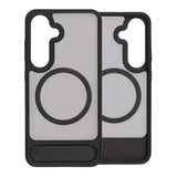 Samsung Galaxy S25 Cover med stativ MagSafe Sort