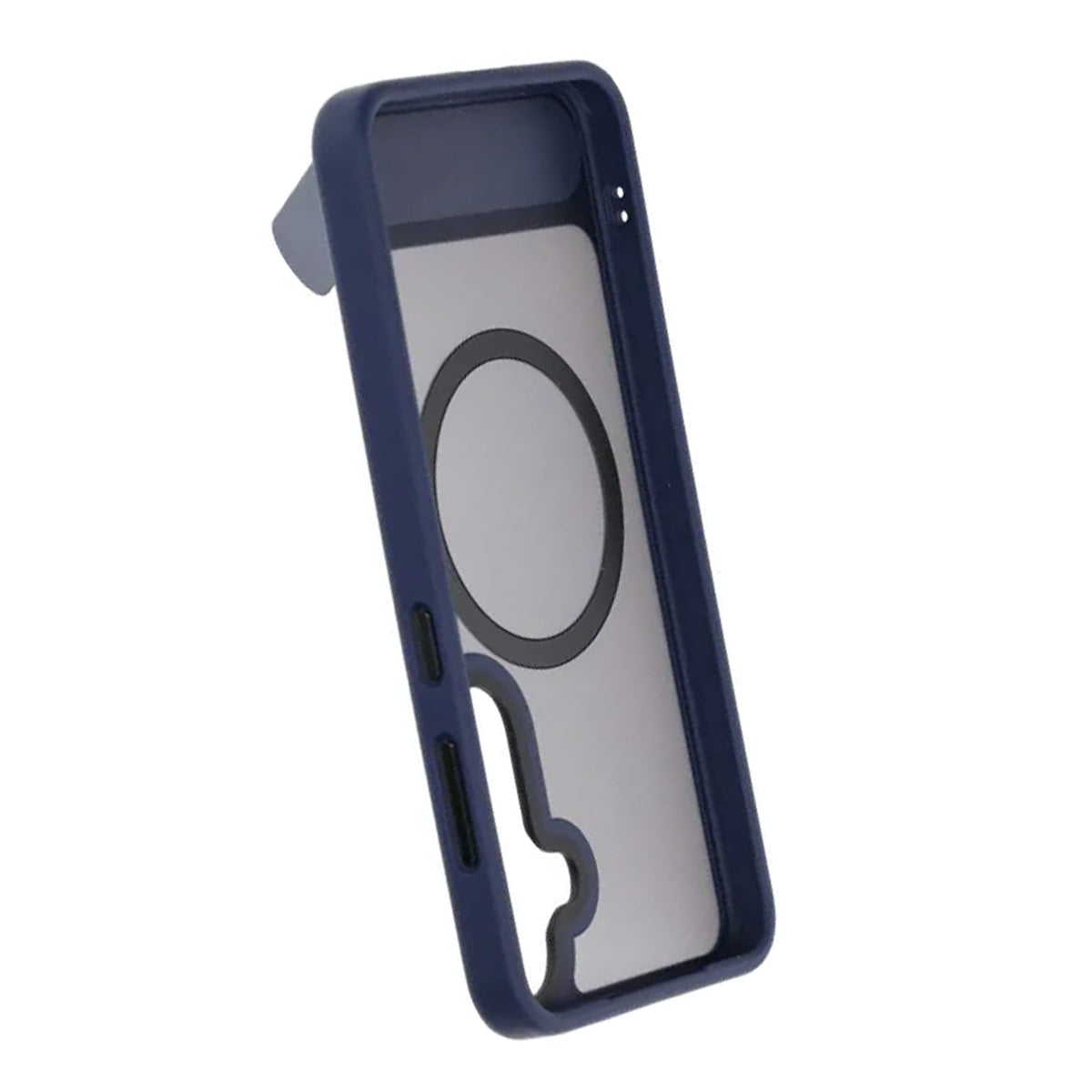 Samsung Galaxy S25 Cover med stativ MagSafe Blå