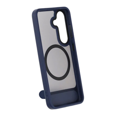 Samsung Galaxy S25 Cover med stativ MagSafe Blå