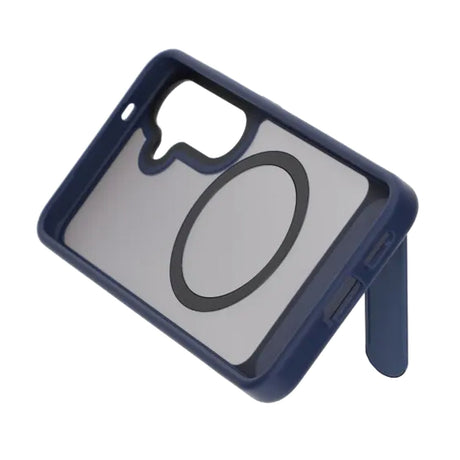 Samsung Galaxy S25 Cover med stativ MagSafe Blå