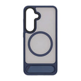 Samsung Galaxy S25 Cover med stativ MagSafe Blå