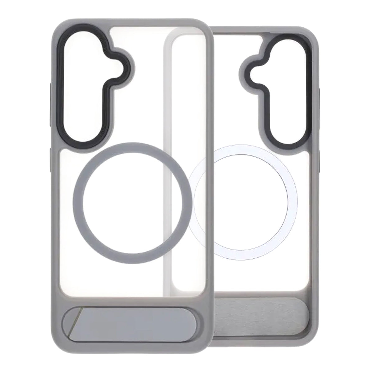 Samsung Galaxy S25 Cover med stativ MagSafe Grå
