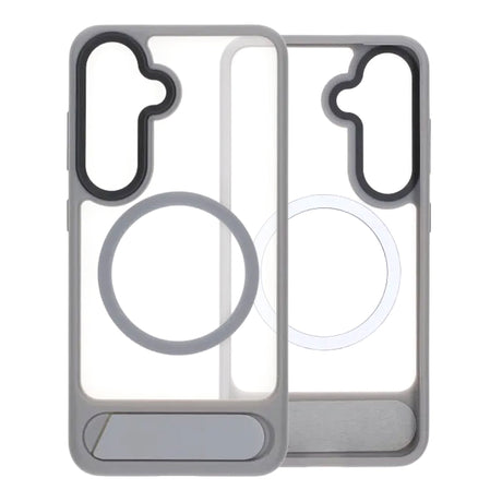 Samsung Galaxy S25 Cover med stativ MagSafe Grå