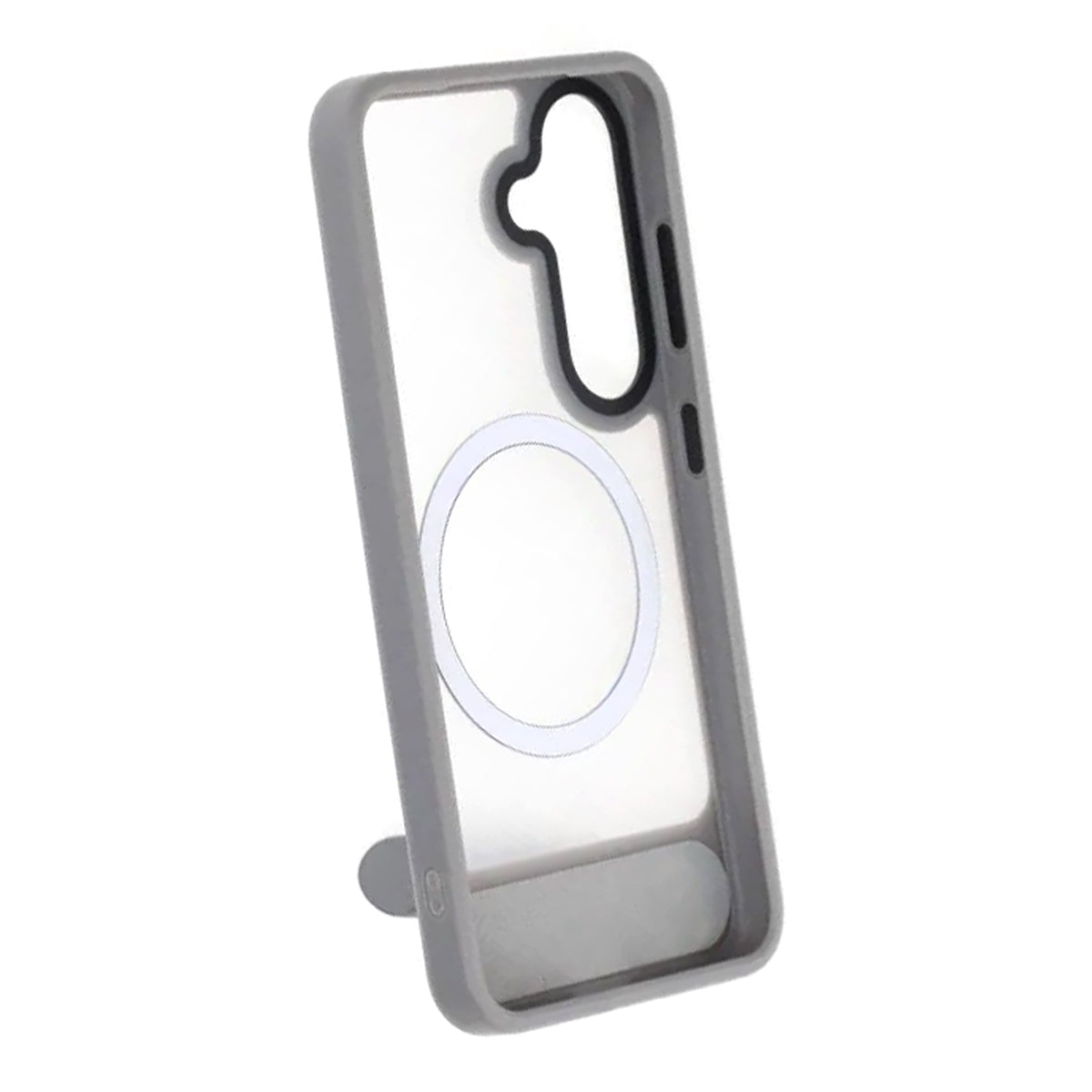 Samsung Galaxy S25 Cover med stativ MagSafe Grå