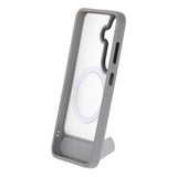 Samsung Galaxy S25 Cover med stativ MagSafe Grå