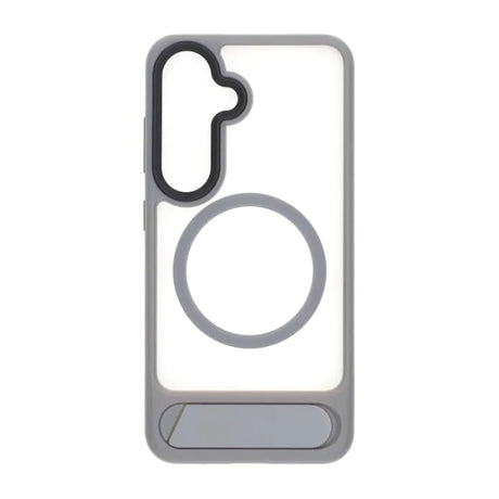 Samsung Galaxy S25 Cover med stativ MagSafe Grå