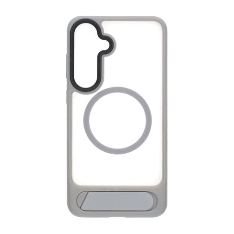 Samsung Galaxy S25 Plus Cover med stativ MagSafe Grå