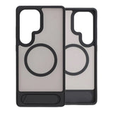 Samsung Galaxy S25 Ultra Cover med stativ MagSafe Sort