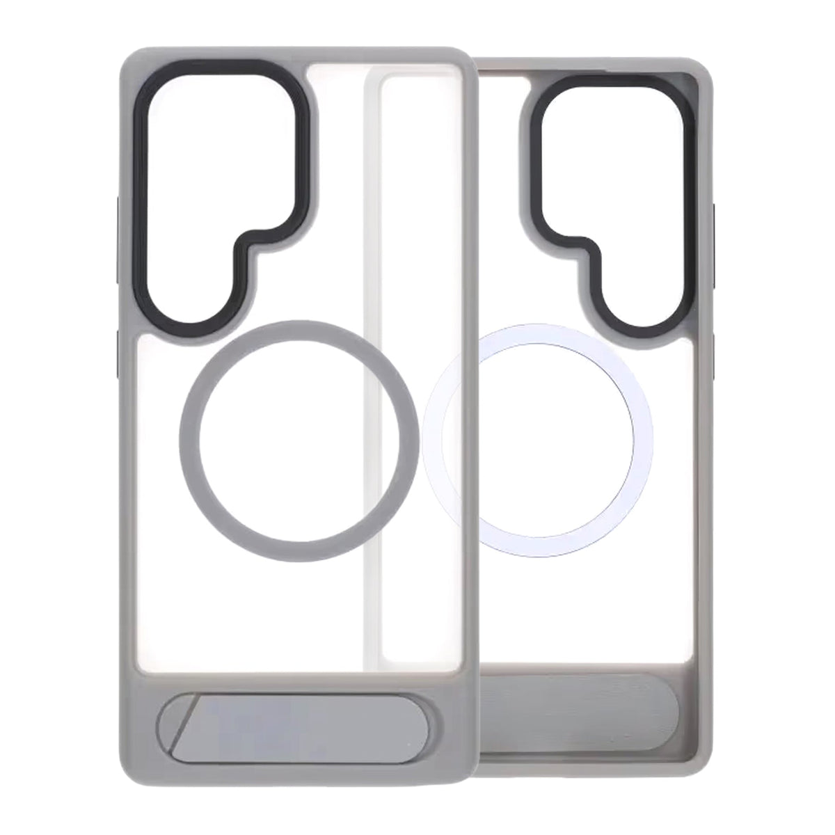 Samsung Galaxy S25 Ultra Cover med stativ MagSafe Grå