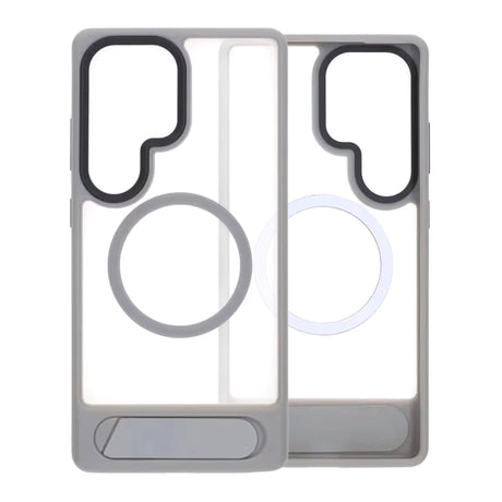 Samsung Galaxy S25 Ultra Cover med stativ MagSafe Grå