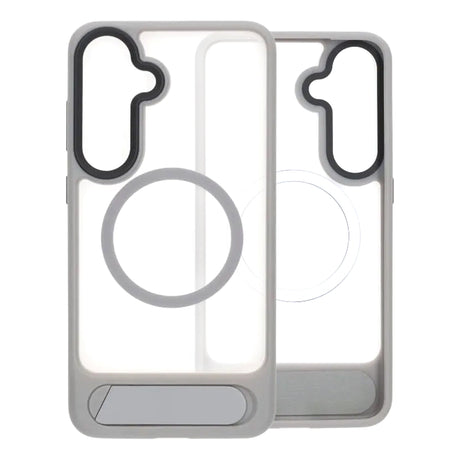 Samsung Galaxy S26 Plus Cover med stativ MagSafe Grå