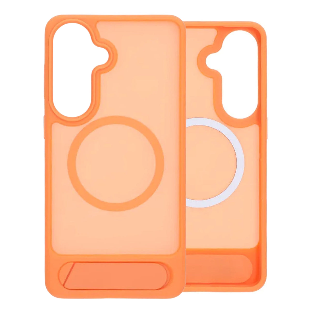 Samsung Galaxy S26 Plus Cover med stativ MagSafe Orange