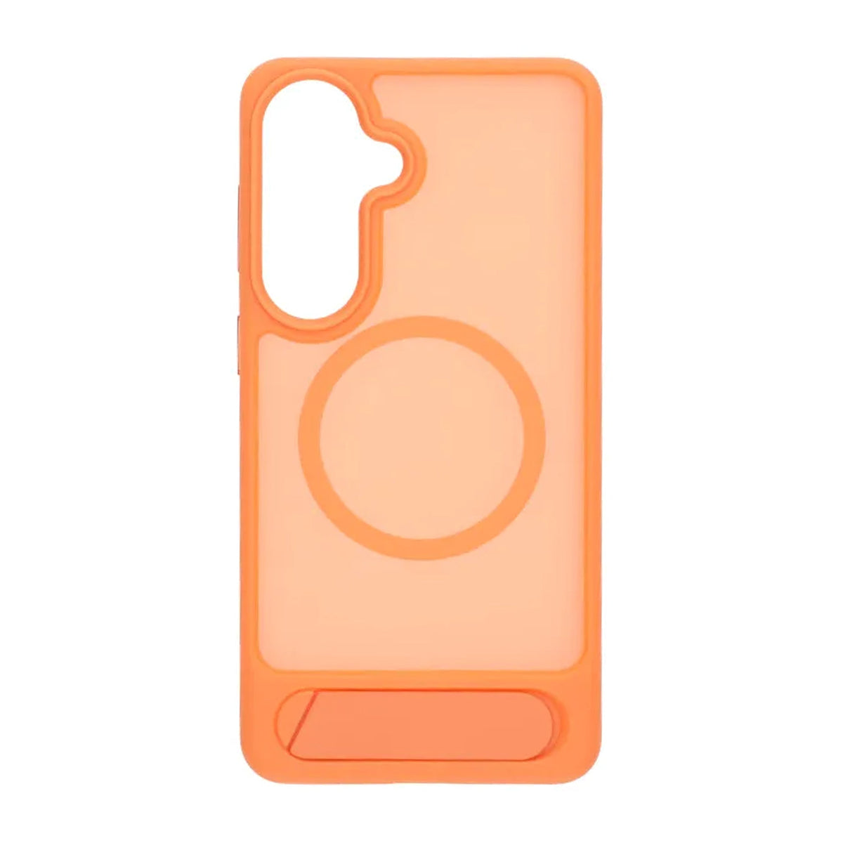 Samsung Galaxy S26 Plus Cover med stativ MagSafe Orange