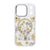 iPhone 17 Pro Cover med blomstermønster MagSafe Gul