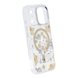 iPhone 17 Pro Cover med blomstermønster MagSafe Gul