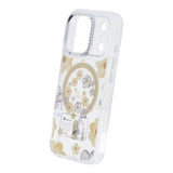 iPhone 17 Pro Max Cover med blomstermønster MagSafe Gul