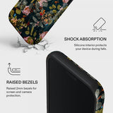 Burga iPhone 17 Pro Cover Tough MagSafe Bloomy Garden